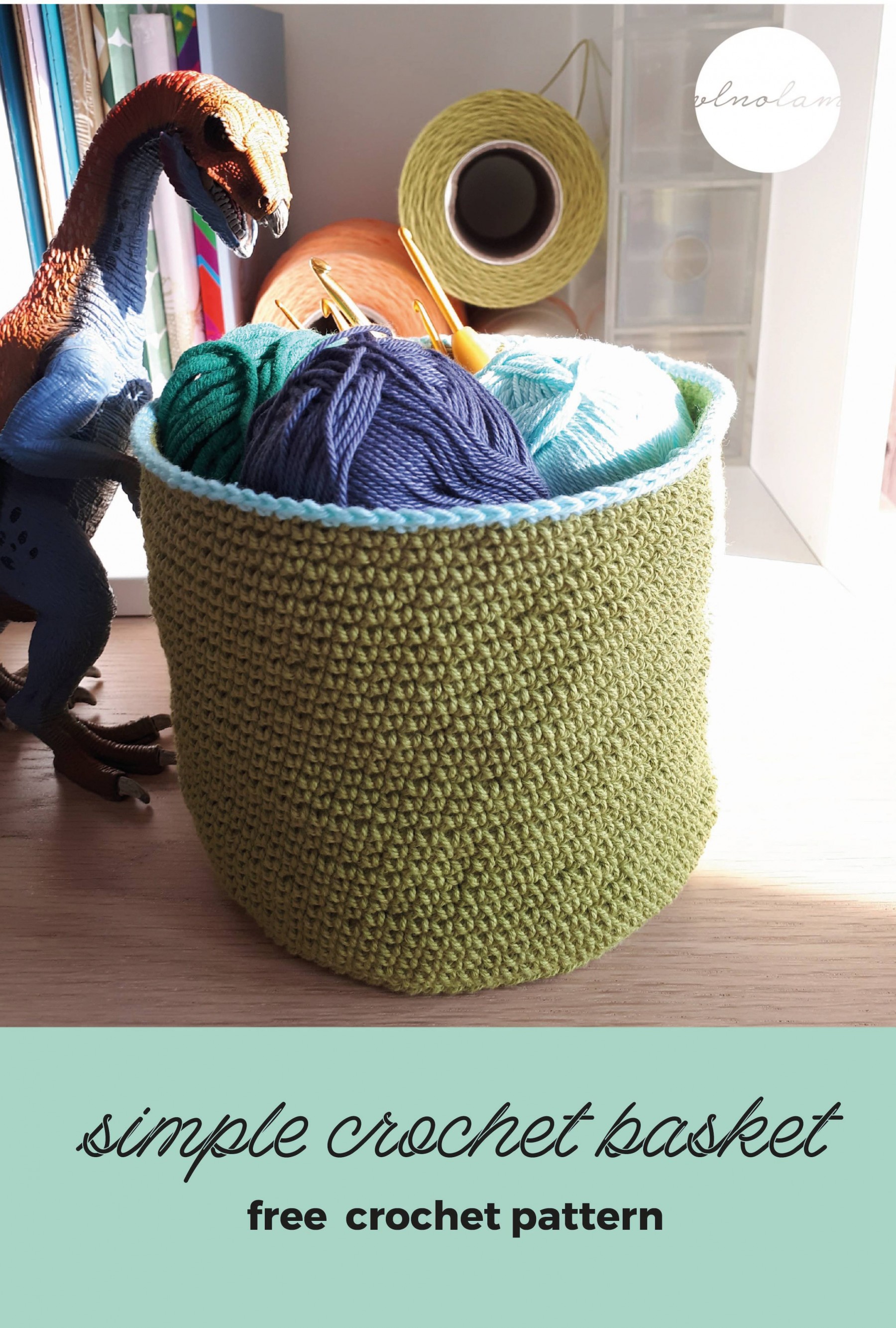 SIMPLE CROCHET MINI BASKET FREE PATTERN