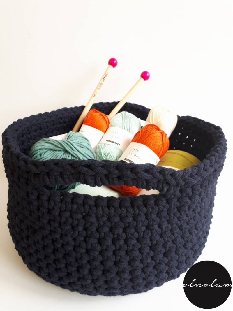 Paulina Crochet Basket Pattern