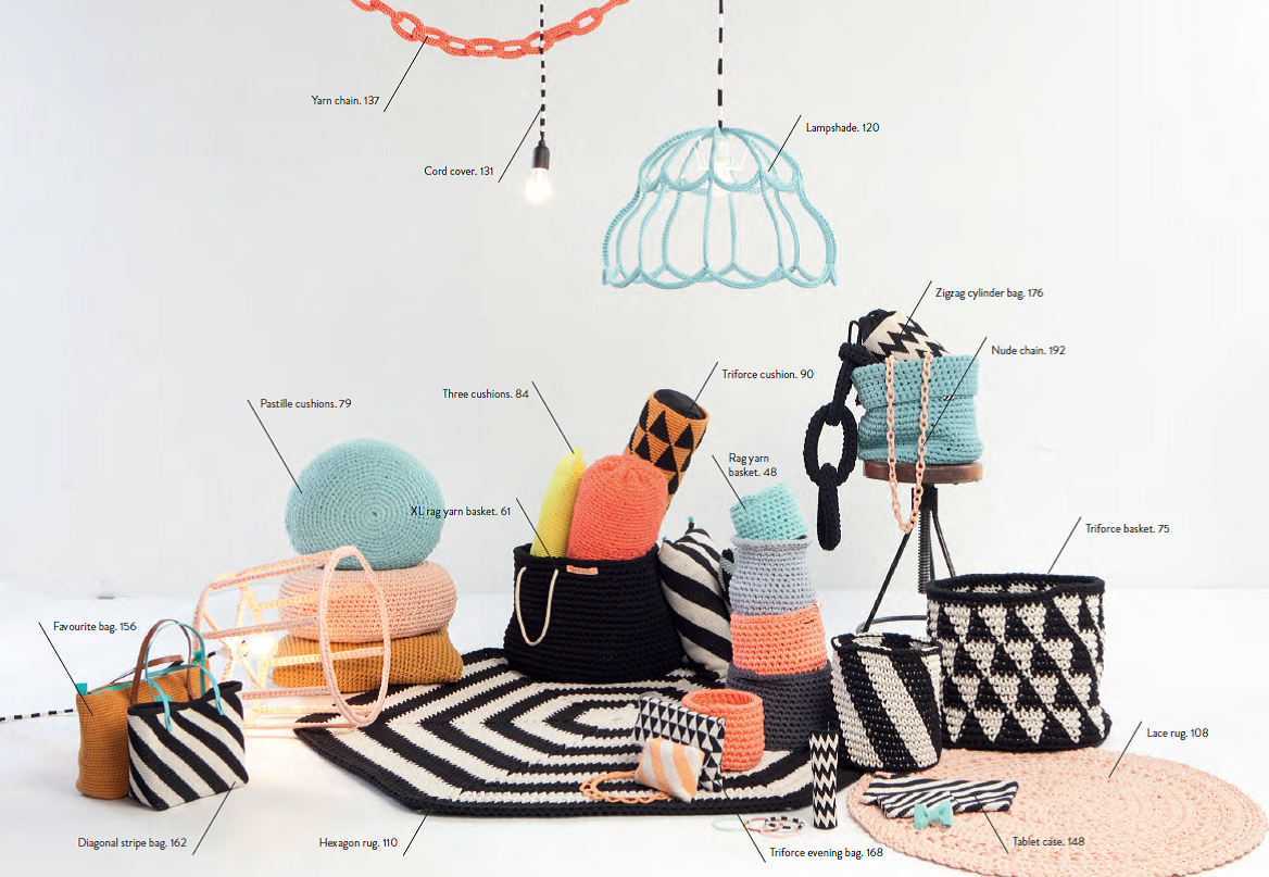 modern crochet book by molla mills