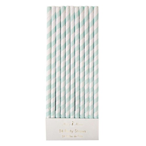 gold foil party paper straws - more colors