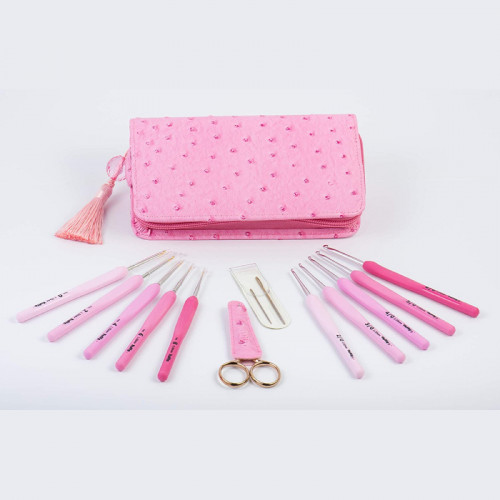 tulip etimo rose lace crochet hook set