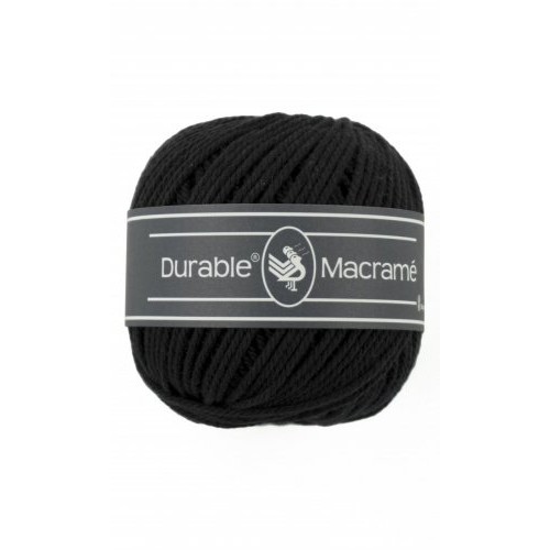 durable macramé - 325 black