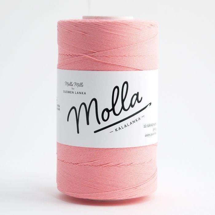 molla mills yarn 12 ply - rose