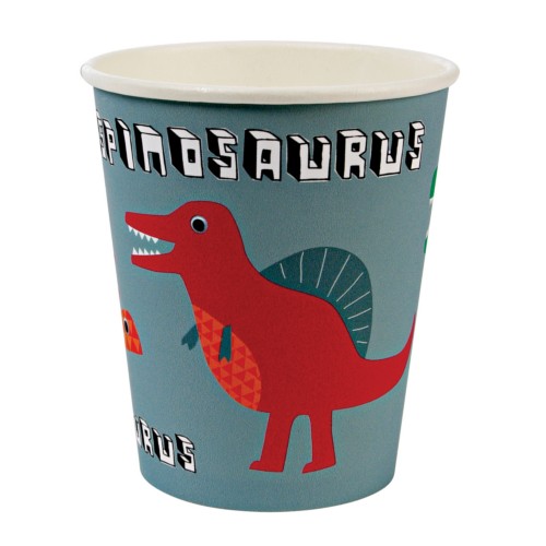 party poháre dinosaurus