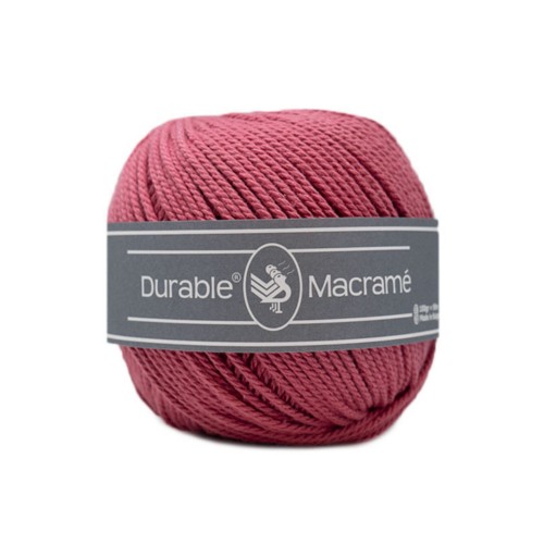 durable macramé - 228 raspberry