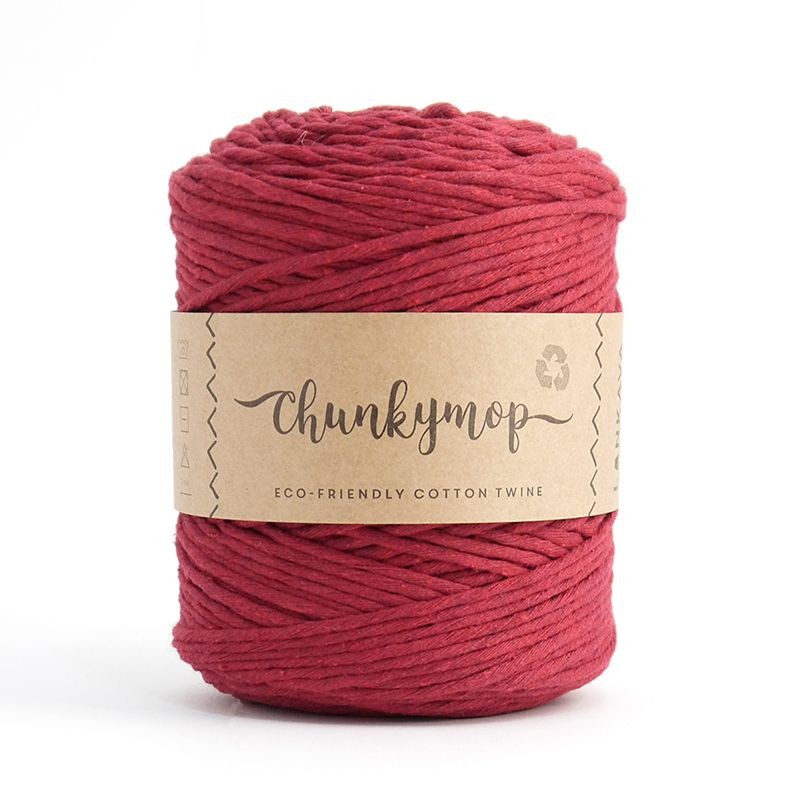 chunkymop Ø 4 mm - wine red 65