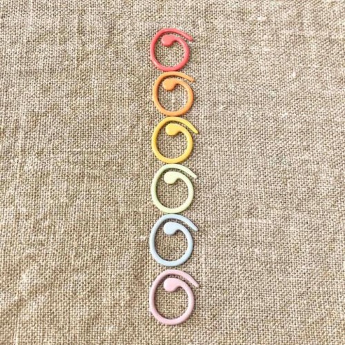 colored split ring markers