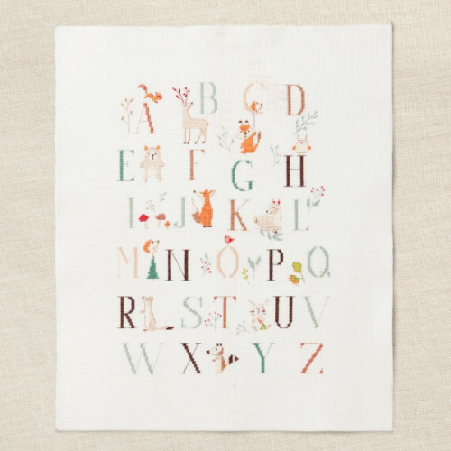 dmc gift of stitch animal alphabet