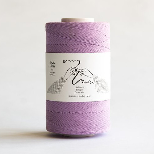 molla mills priadza 12 ply - violet