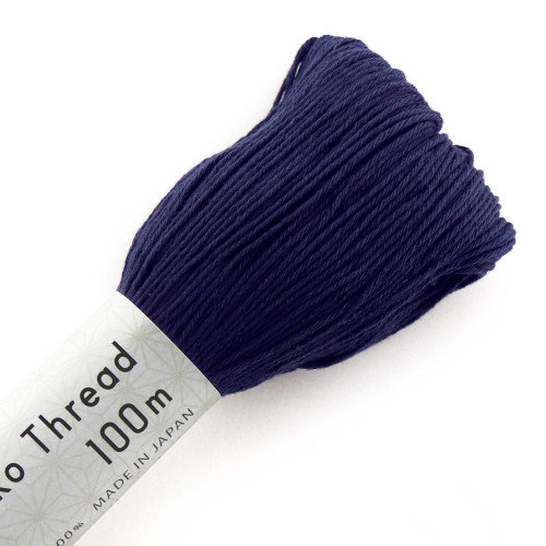 sashiko thread 100 m - 103 navy