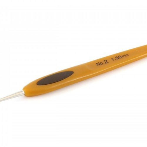 clover soft touch steel crochet hook 0.5 - 1.75 mm