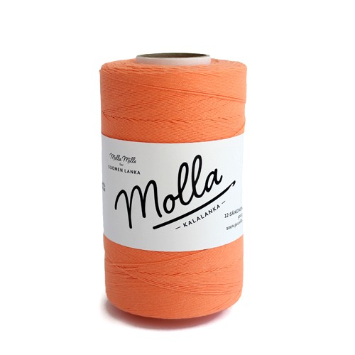 molla mills priadza 12 ply - peach