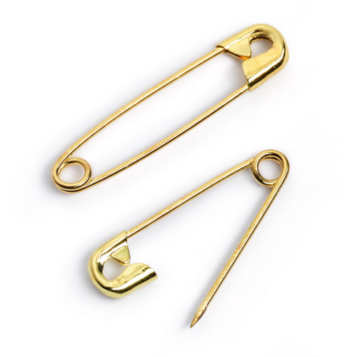 golden safety pins prym
