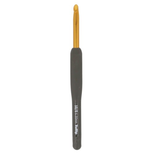 tulip etimo softgrip golden crochet hook 2 - 6.5 mm