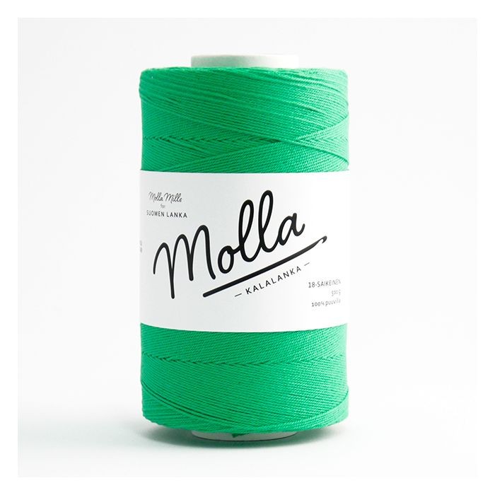 molla mills priadza 12 ply - jade