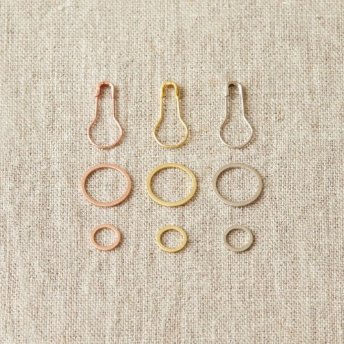 precious metal stitch markers